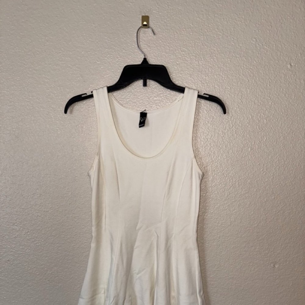White Skater Dress